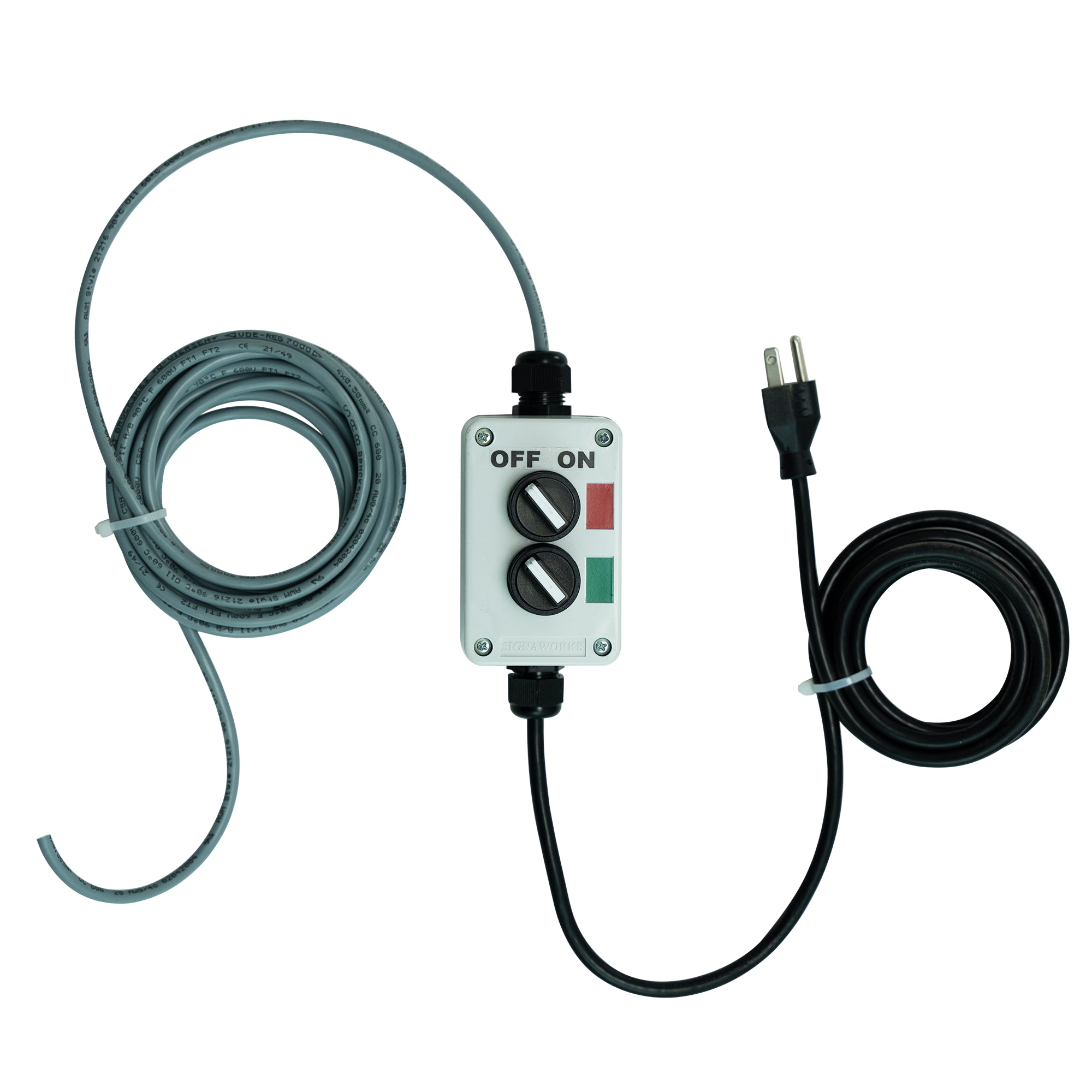LED Andon Tower Light with 10FT Extended Cable Flashing and Continuous