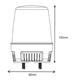 LT Xenon Strobe Light Multi-voltage (10-100 VDC, 20-72 VAC)