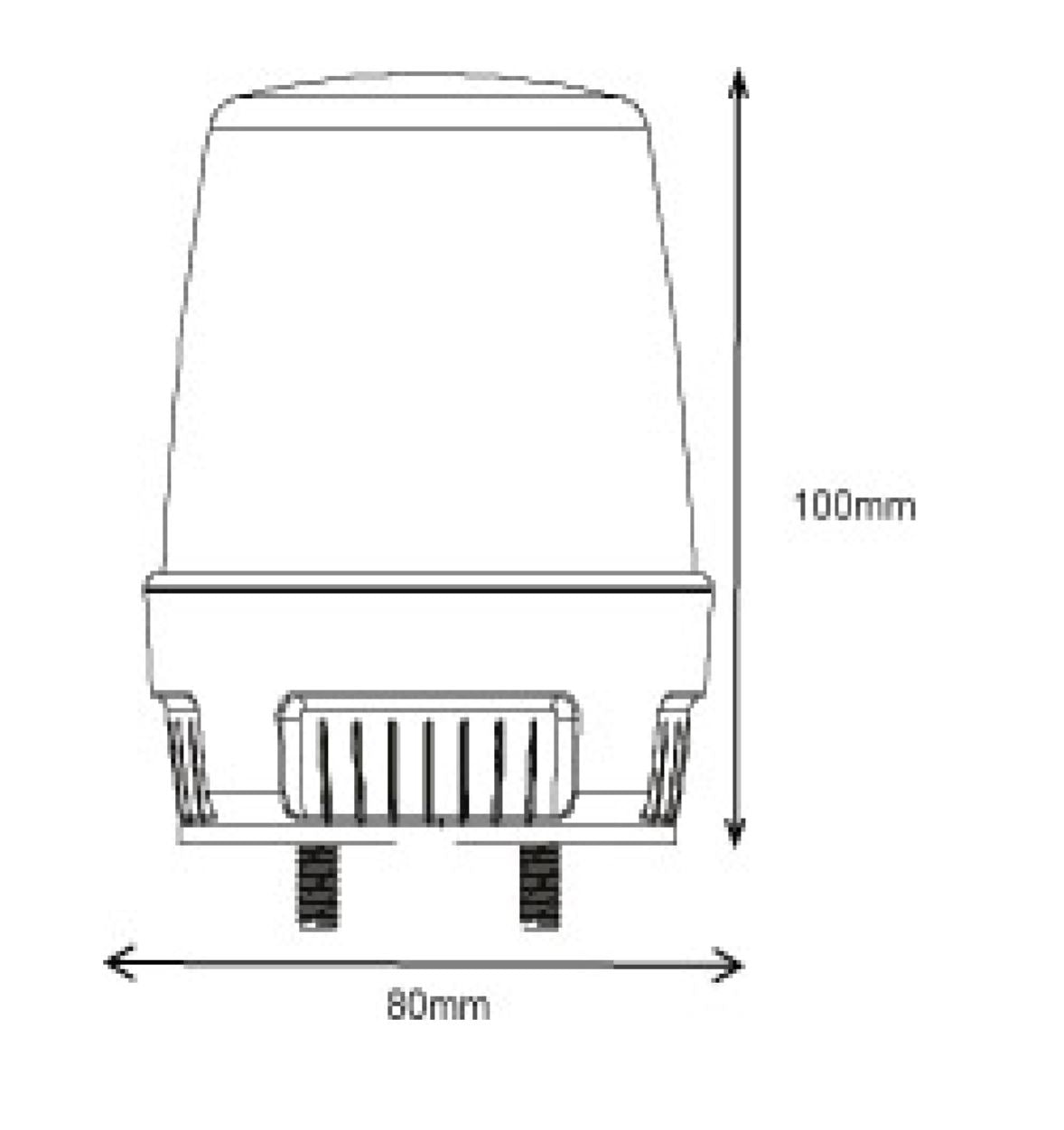 LT Xenon Strobe Light Multi-voltage (10-100 VDC, 20-72 VAC)