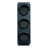 4 Inch Diameter Lens LED Traffic Light Signal, 3 Color 10 Ft Cable 3 Switch Control Box (Plug and Play)