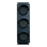 4 Inch Diameter Lens LED Traffic Light Signal, 3 Color 10 Ft Cable 3 Switch Control Box (Plug and Play)