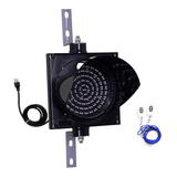 8 Inch Diameter Lens LED Traffic Light Signal, 2 in 1, Wireless Key Fob Control and 8 Foot Power Cord (Plug and Play)