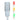 A pole-mounted 3-in-1 colored diffused industrial signal light on a white background.