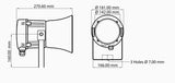 Black on white technical diagram with dimensions and labels.