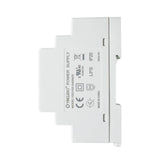 White power supply with multiple ports on a white background