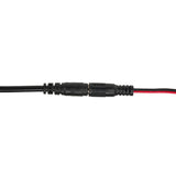 Male and female 5.5mm connections for PS24x-x power supplies.