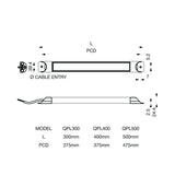 Black on white technical drawing with labeled dimensions.