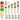Selection of multi-color pole-mounted industrial signal lights on right-angle brackets.