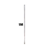 2-foot metal pole on a white background.