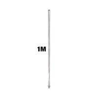 2-foot metal pole on a white background.