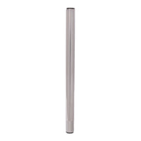 One foot pole on a white background.