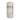 A tan wall mount LED tower light with a full clear lens and three color backlit LEDs on a white background.