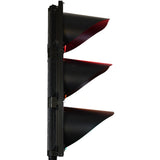 12 Inch Diameter Lens LED Traffic Light Signal 3 Light 10 Ft Cable 3 Switches & Power Cord (Plug and Play)